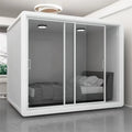 Telephone Booth Office Pod Acoustic Cabin Mobile soundproof room Meeting Pod Silent Booth for Workplace Privacy Area