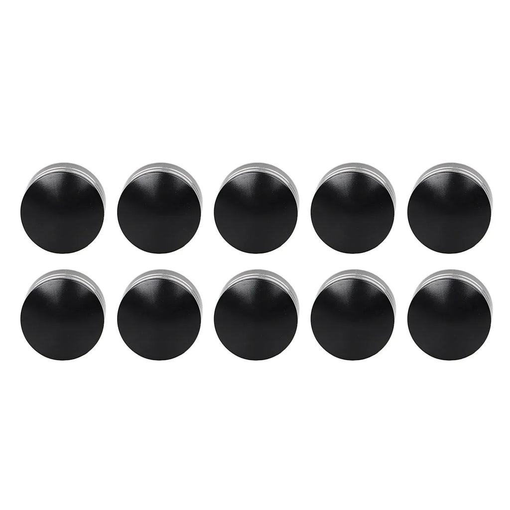 10X 7.5mm-10mm Black CNC Motorcycle Engine Bolts Cover Caps For Harley Electra Street Road Glide King Softail Sportster Honda