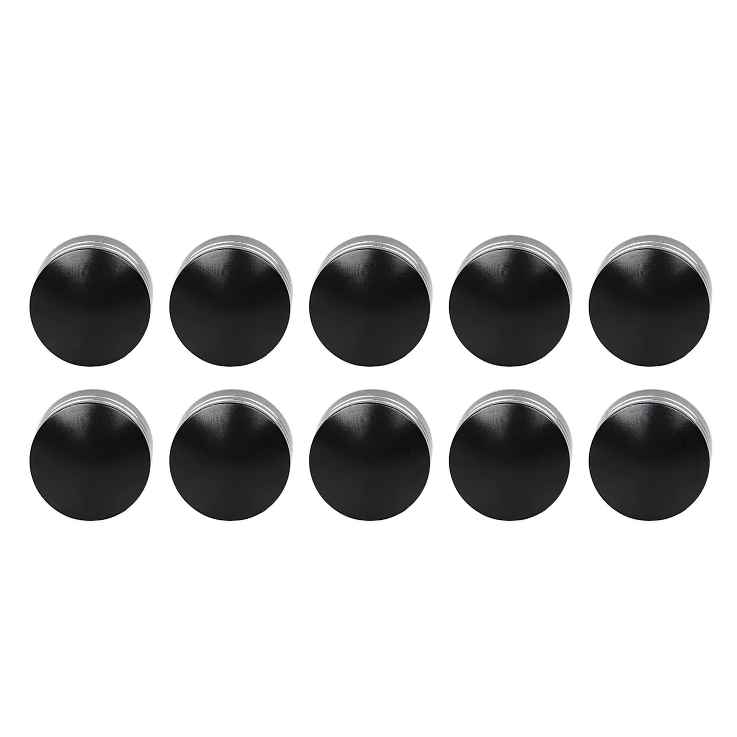 10X 7.5mm-10mm Black CNC Motorcycle Engine Bolts Cover Caps For Harley Electra Street Road Glide King Softail Sportster Honda