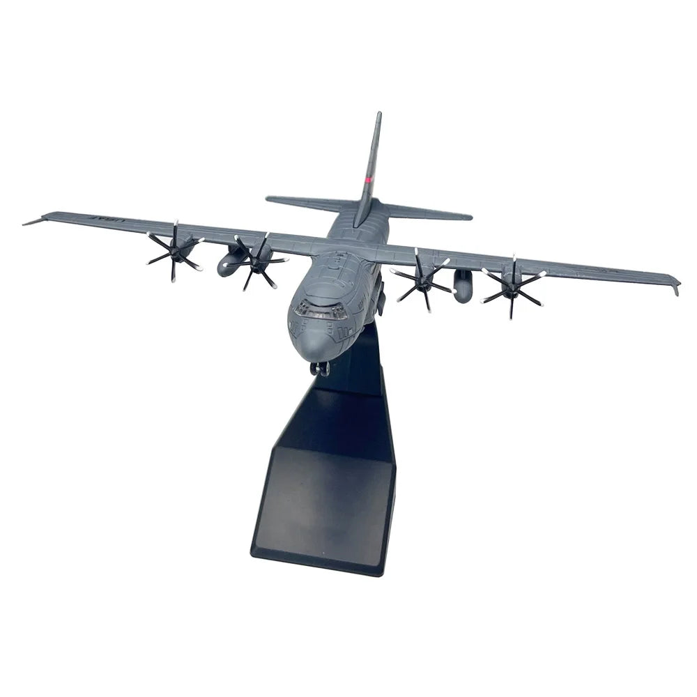 1/200 Scale US Lockheed C-130 Hercules Transport Aircraft C130 Diecast Metal Airplane Military Model  Gift Collection Ornament
