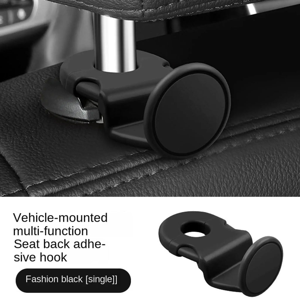Headrest Hooks for Car, Anti Slip Universal Folding Hanger Holder for Travel Road Trip Commute Business Outdoor Camping Picnic