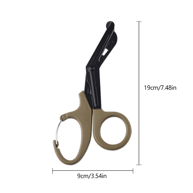 Survive Rescue Scissor Gauze Cutter Emergency First Aid Shear Outdoor Clothes Cutting Gardening Tactical Medical Scissors Tools