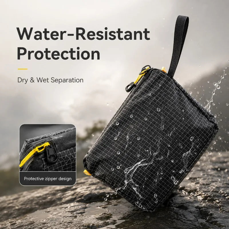 Ultralight Dyneema Waterproof Dry Bag UHMWPE Toiletries Makeup Storage Pouch Camping Hiking Beach Swimming Bushcraft Travel Gear