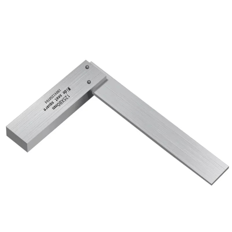 High-Precision L-Shaped Carbon Steel Angle Ruler 90° Right Angle Measuring Tool for Woodworking And Machining