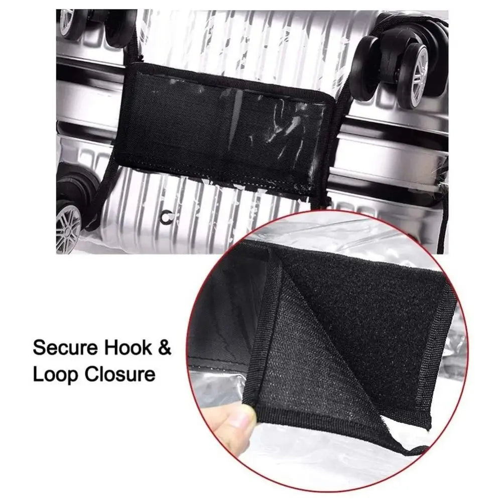 New Travel Luggage Protector Case PVC Transparent Baggage Cover Durable Waterproof Suitcase Protective Cover