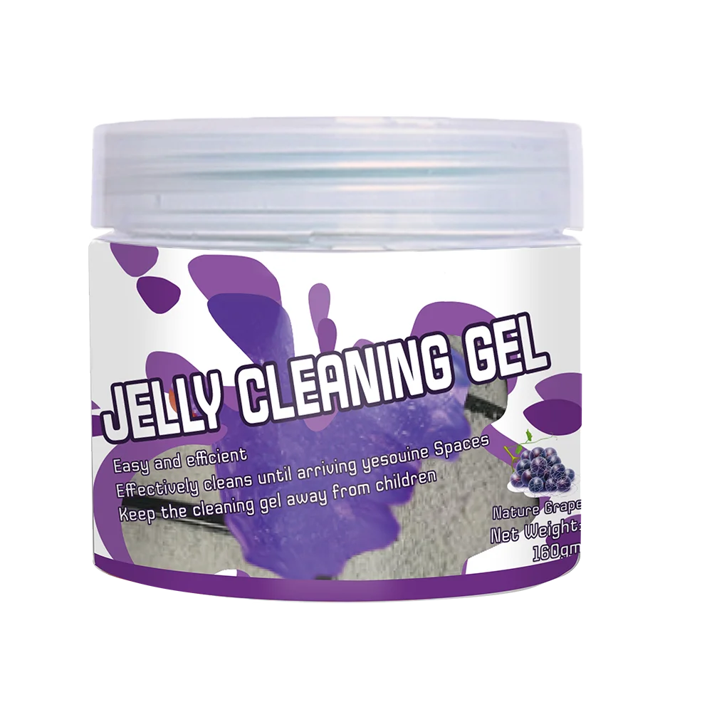 Car Cleaning Gel Reusable Keyboard Dust Remove Gel Automobile Interior Air Vent Clean Magic Mud Slime Household Cleaning Tool