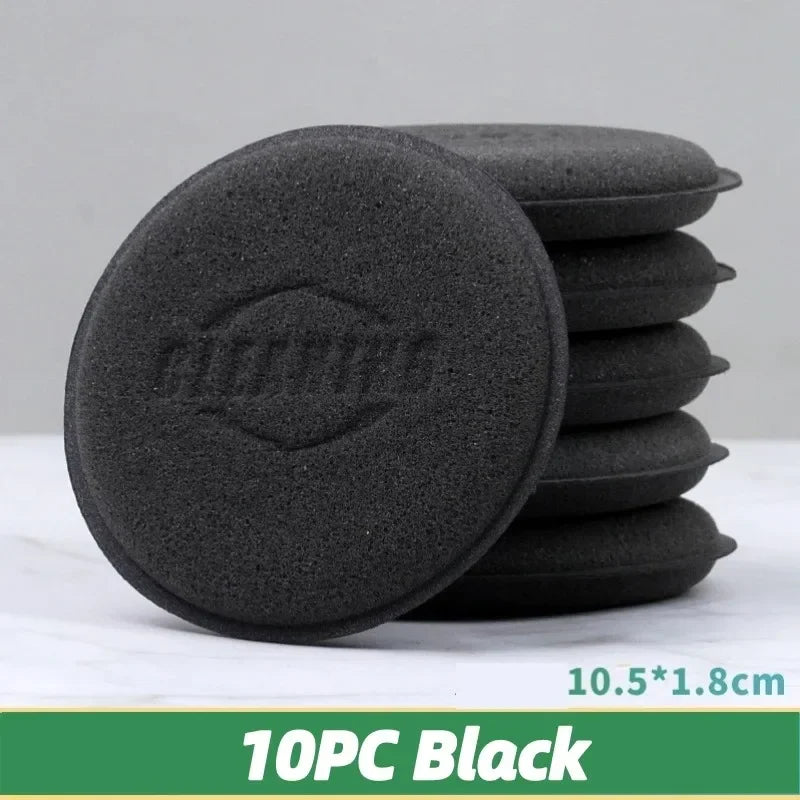 High Density Foam Applicator Pads for Car Waxing Polishing Premium Round Sponge for Auto Detailing Sealant Application