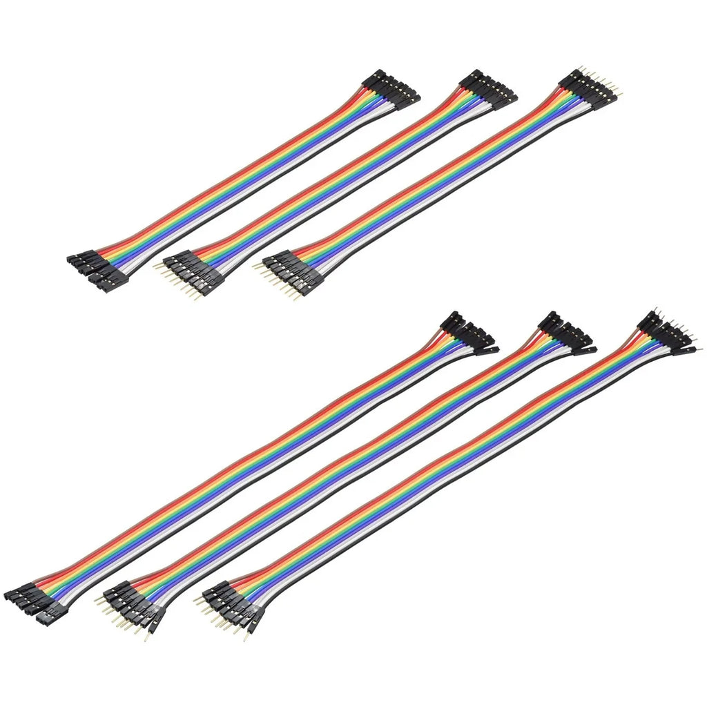 Pure copper dupont wire thickened 28 core female to female male to female color cable 2.54 terminal connection wire gold-plated