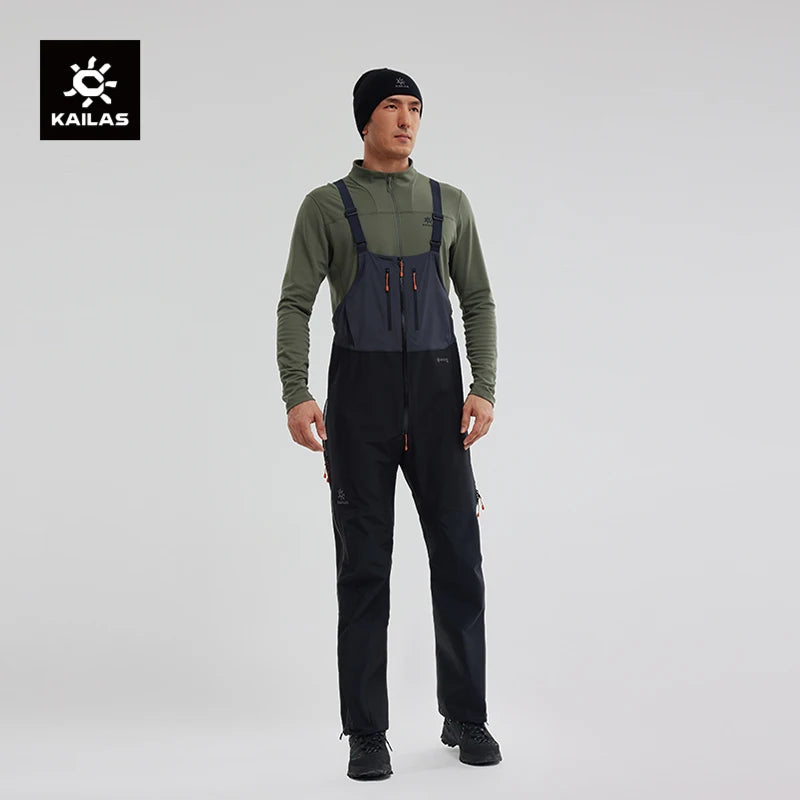 KAILAS SD1000 100D 3L GORE-TEX PRO Durable Rainstorm Waterproof Shell Pants For High-altitude Mountaineering KG2341301