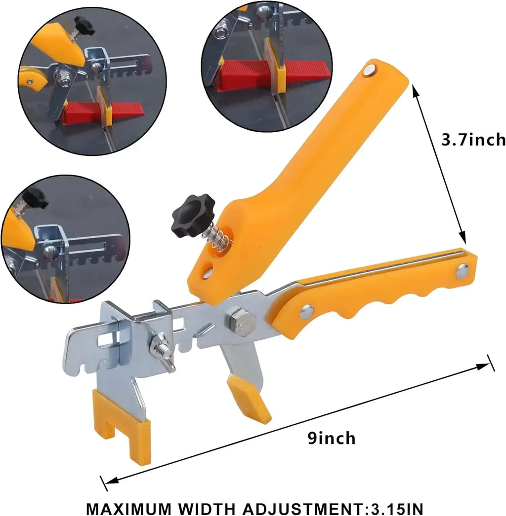 0.35/0.5/1/2/3mm Wall Floor Ceramic Tile Leveling System Clips Wadge Piler Spacer Kit for Tile Laying Construction Tools