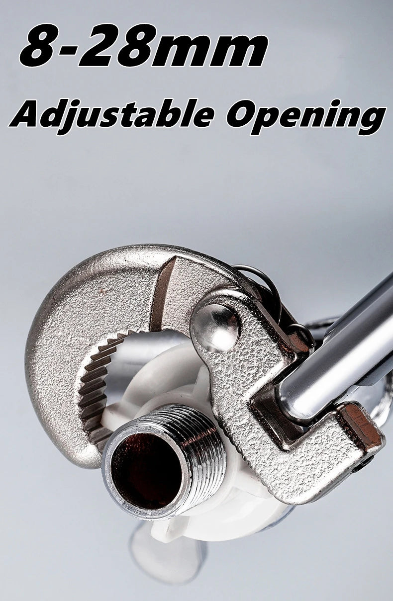 Multi-Functional Basin Sink Wrench for Fixing Back and Union Nuts Plumbing Applications Under Sink Installation Bath Drains