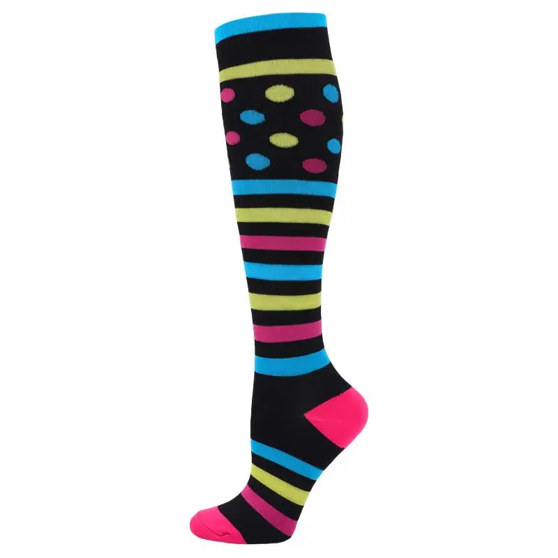 New Compression Socks Men Best Graduated Athletic 20-30 Mmhg Nursing Socks Fit For Running Flight Travel Compression Sport Socks