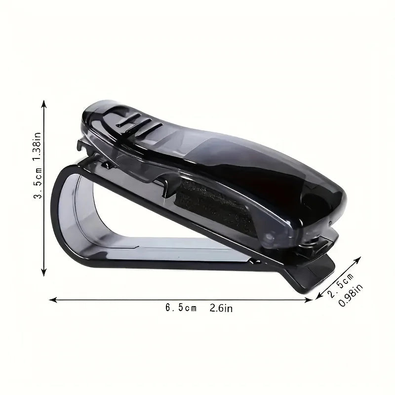 Universal Car Auto Sun Visor Glasses Box Sunglasses Clip Card Ticket Holder Fastener Pen Case Eyeglasses Clips Accessories
