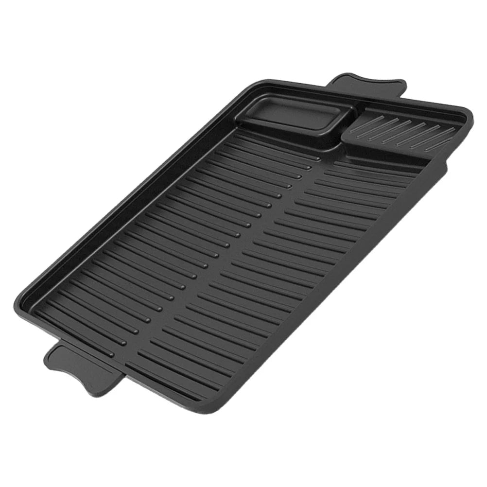 Korean Bbq Pan Large Rectangular Maifan Stone Nonstick Grill Plate Indoor Outdoor Stove Top Camping Barbecue Oil Spill Baking