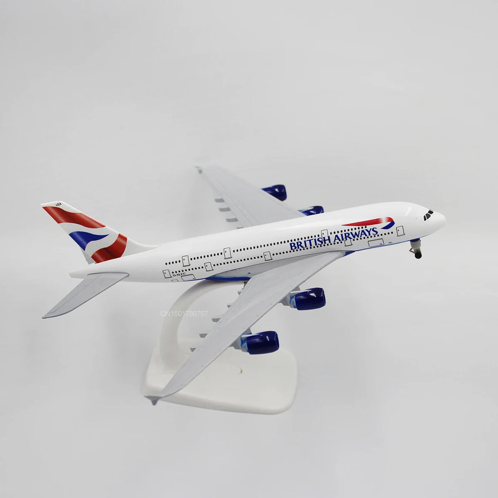 1/400 Scale 20CM Diecast Alloy Antonov An-225 "Mriya" A380 330 747 777 Airplane Model For Gift Collection