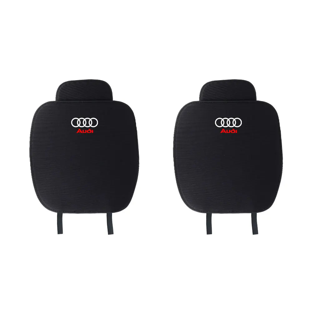 Anti-Slip Car Seat Backrest Cushion Auto Emblem Seat Protective Covers With Pocket For Audi Sline RS TT A3 A4 A6 S4 S5 S6 S7 Q3