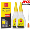 1/3PCS 502 Quick Drying Glue Multipurpose Liquid Adhesives Leather Rubber Wood Metal Strong Bond Glue Hardware Repair Supplies
