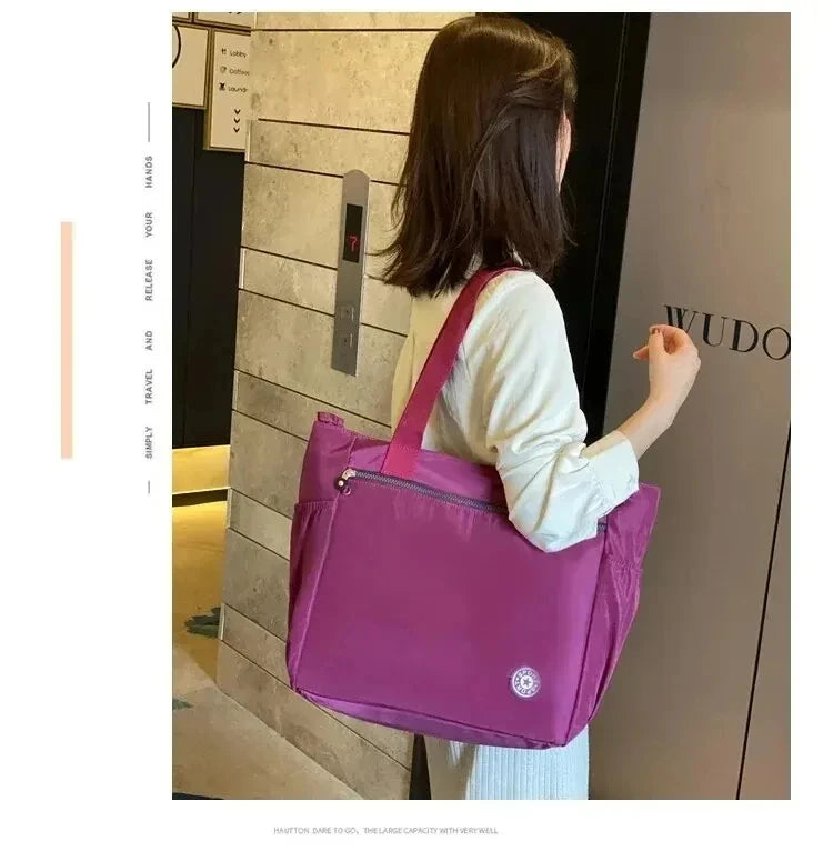 Large Capacity Waterproof Oxford Duffle Bag Women Travel Bags Shoulder bag Valise Bolsa De Viagem Women's Handbags Shopping bags