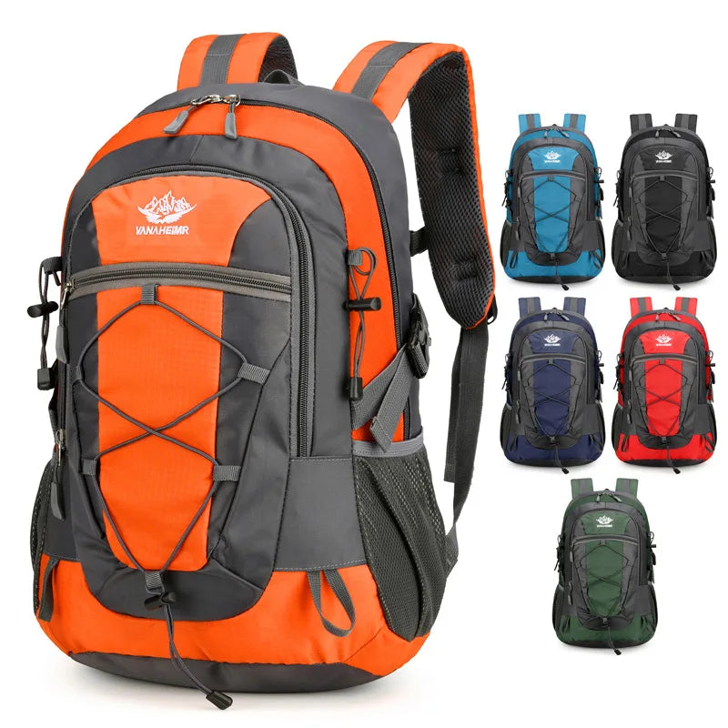 30L Lightweight Hiking Backpacks Waterproof Travel Shoulder Bags Outdoor Camping Cycling Fishing Climbing Backpack for Women Men