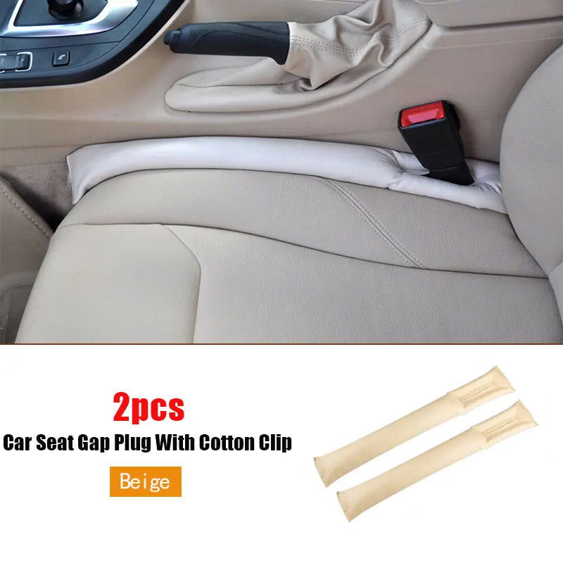 General Motors Seat Gap Plug Leak-Proof Plug Leather Filler Soft Car Styling Car Accessories Interior Travel Baby Car Seat