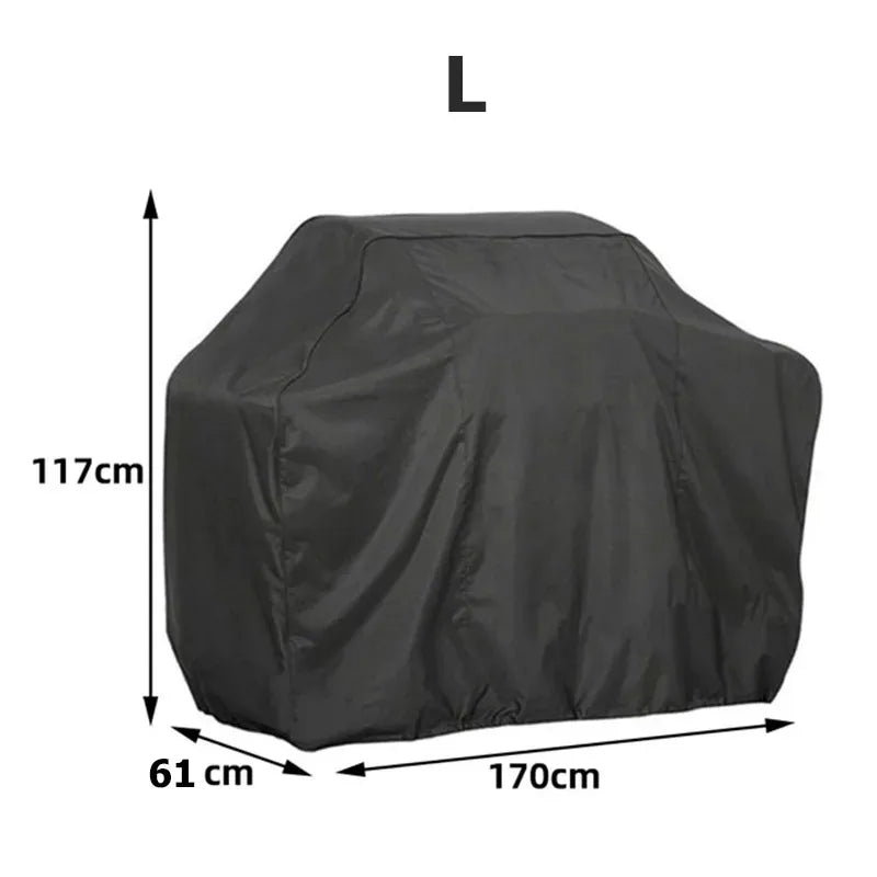 BBQ Outdoor Barbecue Cover Manufacturers Provide Outdoor Furniture Waterproof Rain and Dust Cover Oxford Cloth Barbecue Cover
