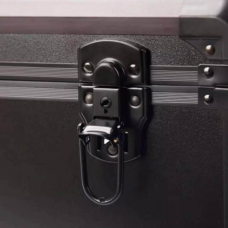 Multifunctional Tools Suitcase Aluminum Toolbox Parts Tool Case with Lock Electrician Accessories Tool Organizer Box for Workers