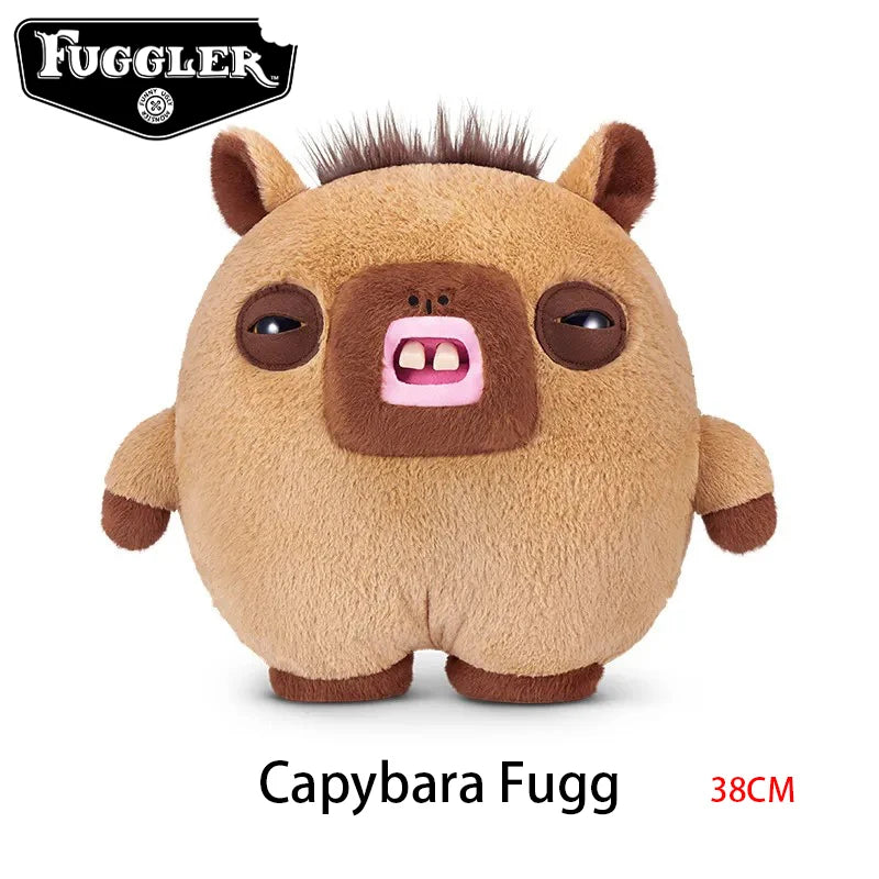 Original Fuggler Chonky Series Plush Toy Weird Ugly Monster Doll Octopus Elephant Capybara Frog Collectible Gift Home Decor 38CM