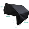 Heavy Duty Outdoor Garden Grill Cover Waterproof Dustproof UV Resistant Barbecue Protector for All Weather Patio Use
