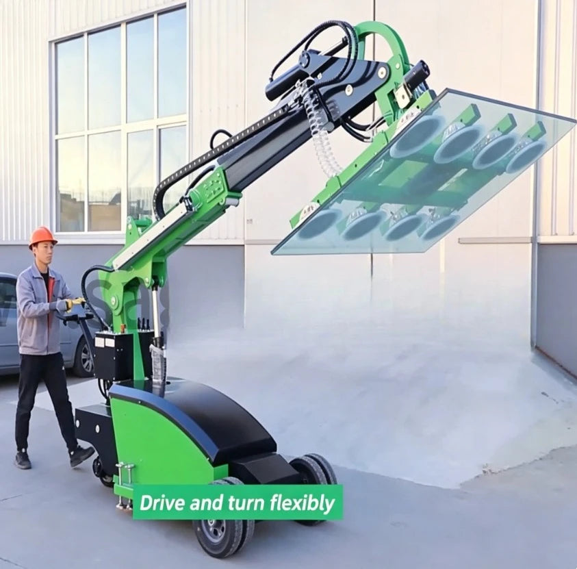 Customized Europe Standard Vacuum Lifts Glazing Robot Glass Lifters For Material Handling Sheet Metal