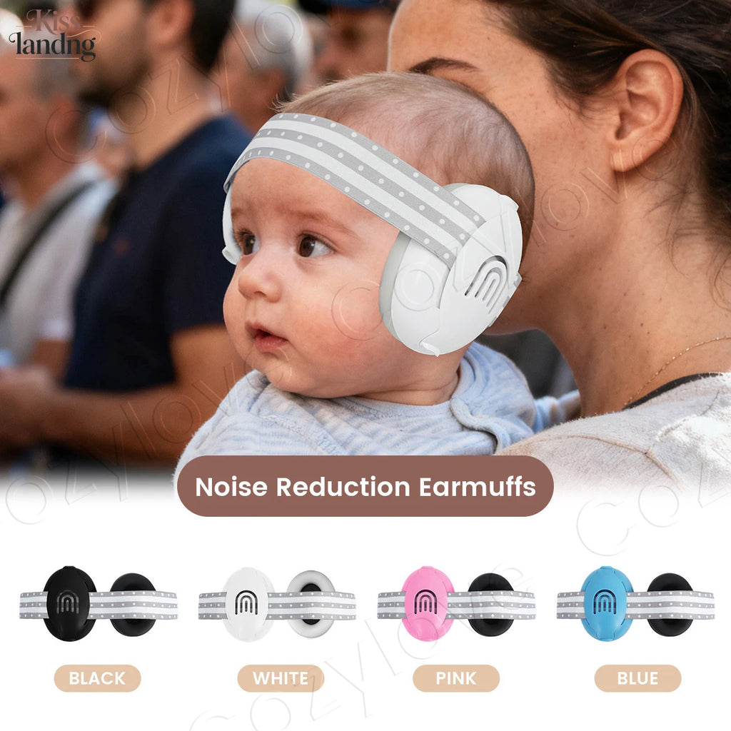 Baby Earmuffs Noise Protection  for 0-36 Months, Adjustable Headphones for Sleep & Travel