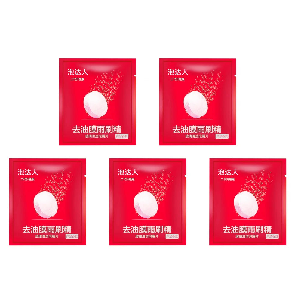 20-1PCS Car Solid Cleaner Windscreen Cleaner Effervescent Tablet Auto Wiper Glass Solid Cleaning Concentrated Tablets