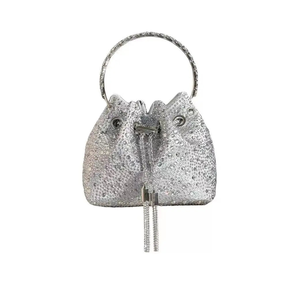 Luxury Designer Women Handbag Glitter Shiny Diamond Clutch Purse Wedding Party Banquet Bag Crystal Rhinestones Evening Bag