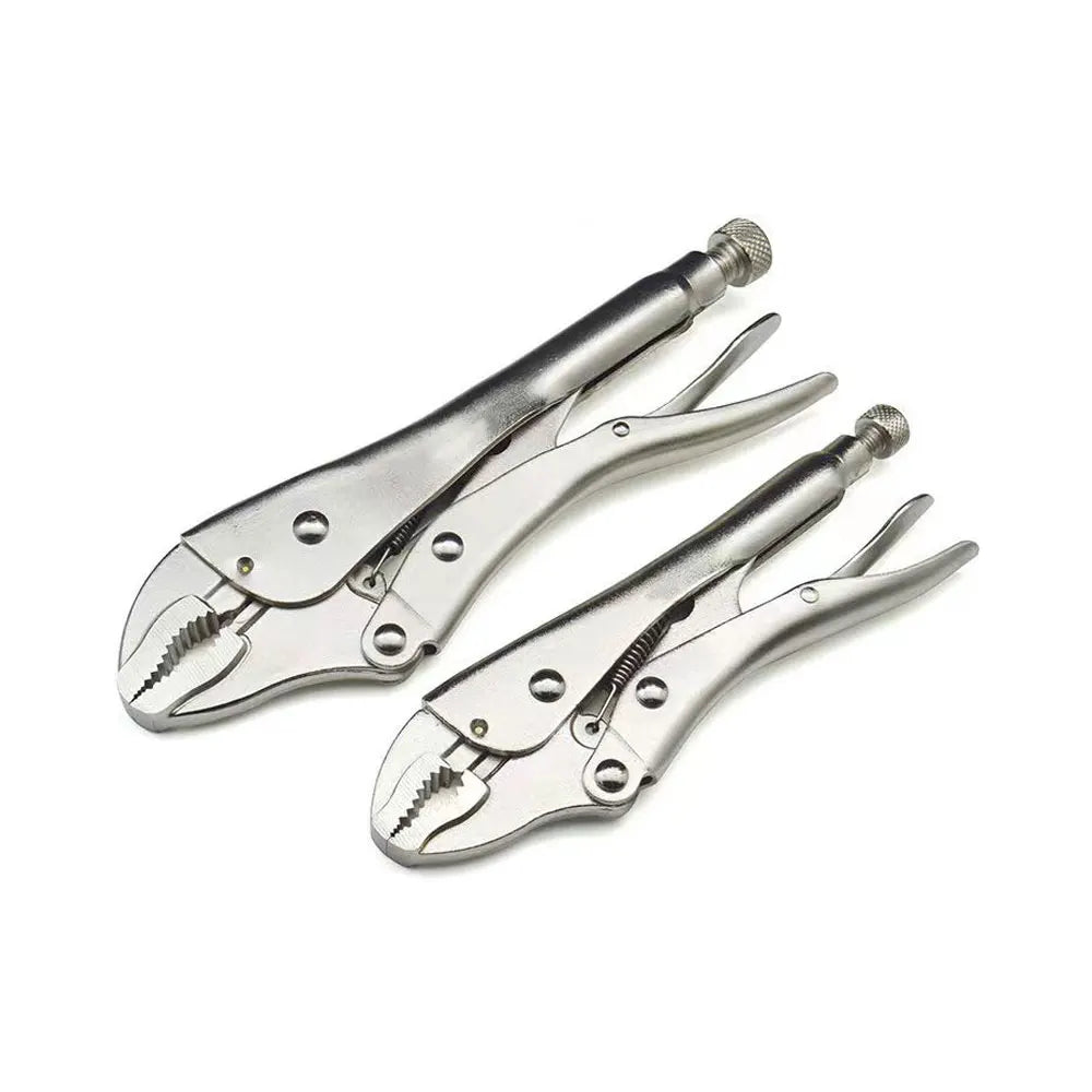Heavy Duty Locking Pliers Adjustable Metal Face Clamp Multifunctional Pressure Pliers for Woodworking Welding Repairs