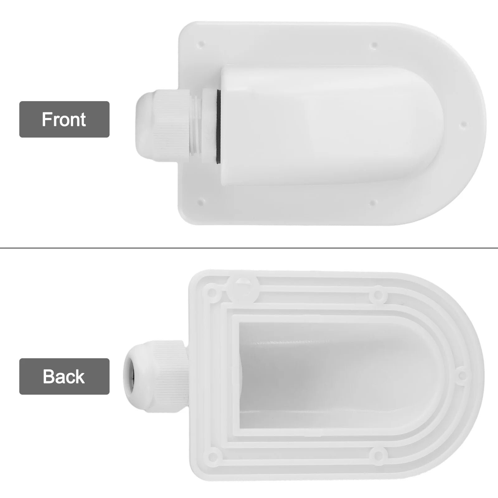 Single Wire Entry Gland Box Solar Panel Roof Wire Entry Gland Box Cable  Connector Holder Single Hole RV Yacht Car Accessories