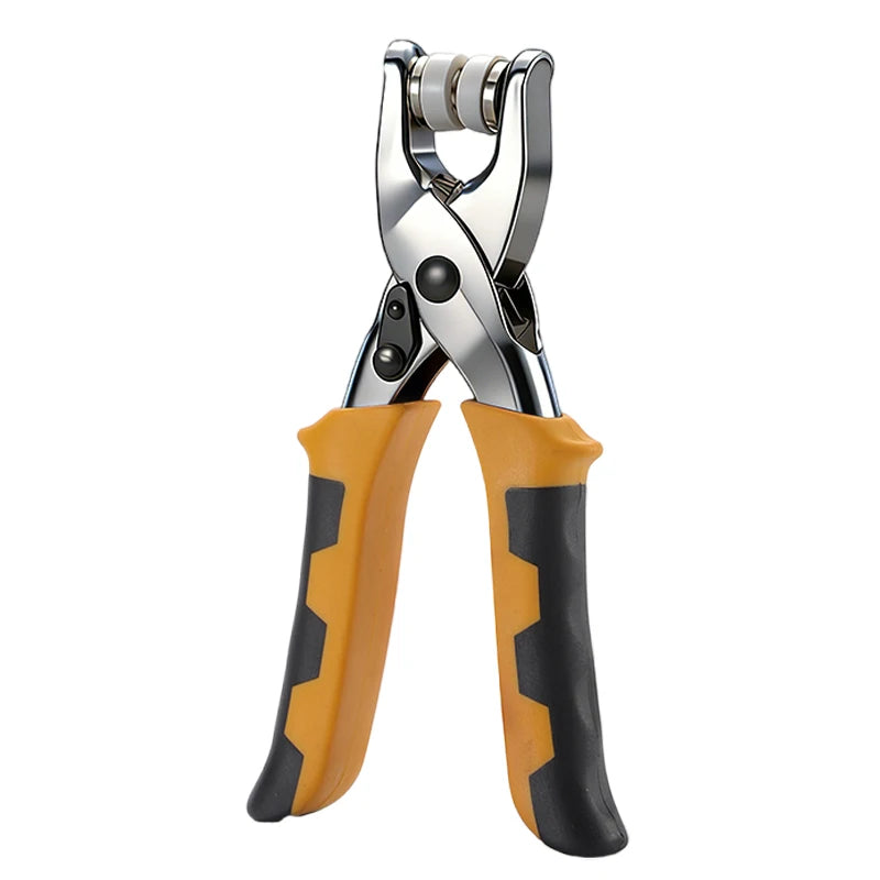 Leather Punch Eyelet Tool Belt Hole Punch Pliers, Hole Puncher Eyelet and Snap Setting Pliers Great for Crafts, DIY, Dog Collars