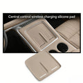 Car Center Console Wireless Charger Silicone Pad Anti Slip For XPeng For G9 2025 2026 Automotive Interior Accessories