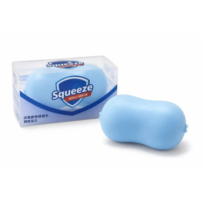 Crunchy Soap Squishy Slow Rising Stress Relief Toy Building Blocks Filled Squeeze Fidget Toy Anti Stress Gift