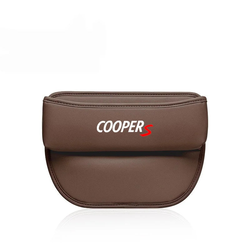 Car Front Seat Slit Catcher Side Seat Gap Filler Organizer Special Seat Crevice Storage Box for Mini Coopers R55 R56 R60 R61 F54