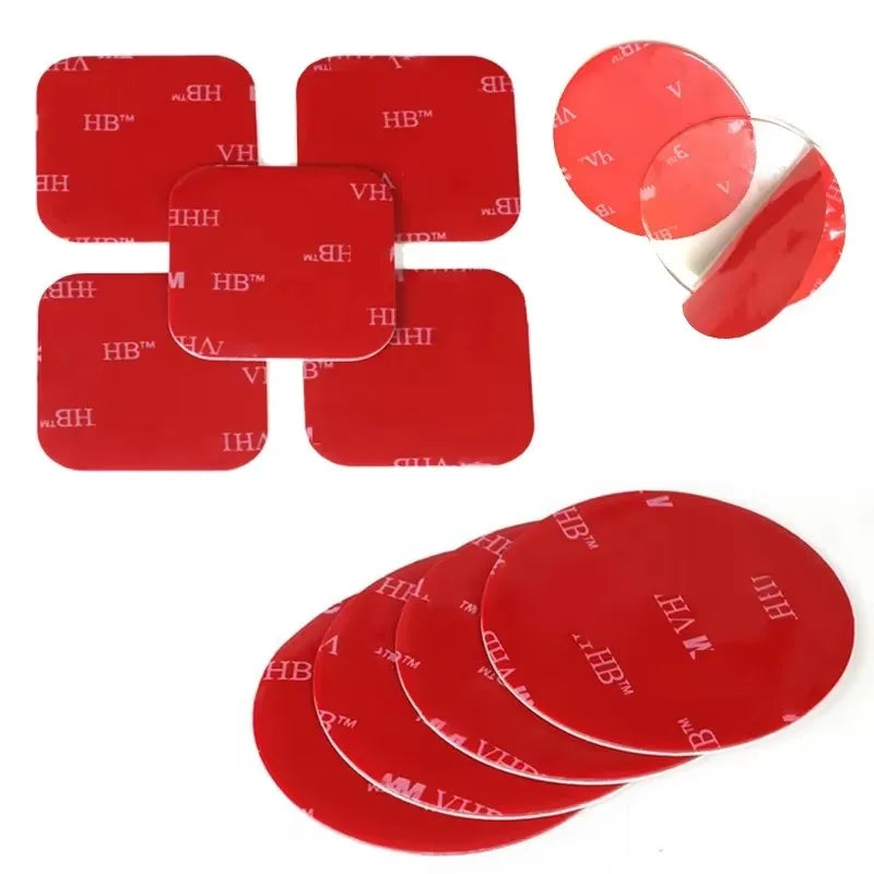10/20/50pcs Transparent Acrylic Double-Sided Adhesive Tape Strong Adhesive Patch Waterproof No Trace High Temperature Resistance