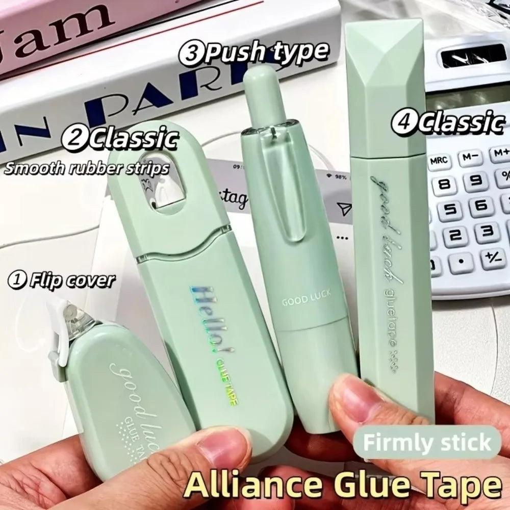 4pcs/set High-adhesion Dot Glue Large Capacity Non-repeating Double-side Adhesive Tape Adhesive Glue Tape Scrapbooking