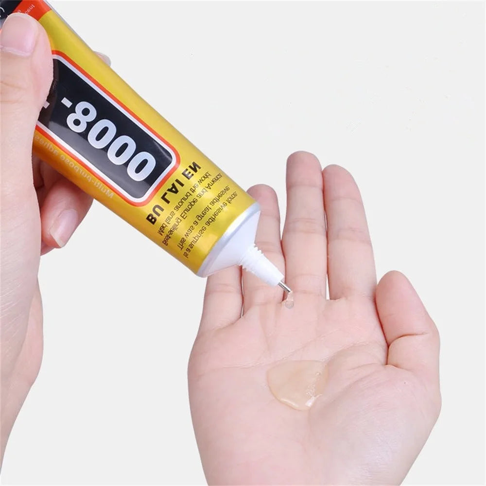 T8000 15ml Multipurpose Adhesive Rhinestone Jewelry DIY Phone Screen Glass Repair Sealant Epoxy Resin Super Liquid Glue Nail Gel