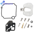 Outboard Carburetor Repair Kit 66M-W0093-00 Compatible with Yamaha 9.9HP 13.5HP 15HP 4-Stroke Boat Engines 66M-W0093-01 802706A1