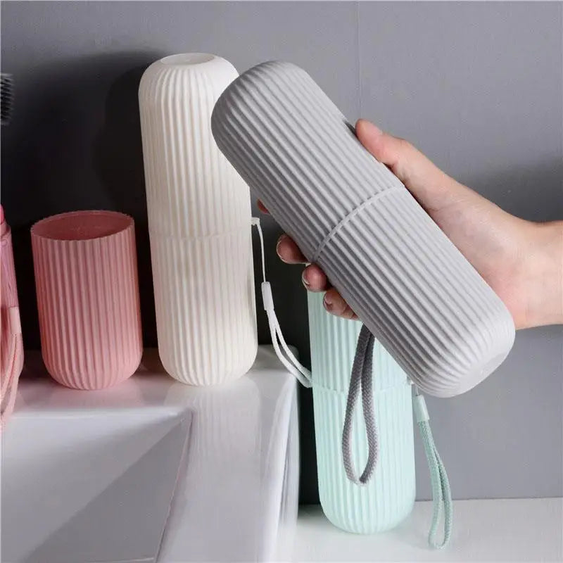 Travel Toothbrush Box Large Capacity Toothbrush Toothpaste Organizer Portable Toothbrush Storage Box Business Travel Essential