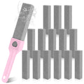 15Pcs Pumice Stone Cleaning Stick Removable Stone Toilet Bowl Cleaner with 1 Handle Bathroom Tile Sink Household Washing Tools