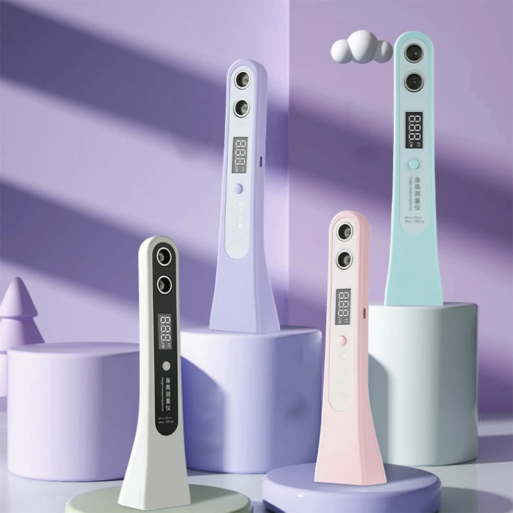 Ultrasonic Height Measuring Meter High Accuracy Body Height Ruler Stadiometer Device for Adults Kids Digital Portable Growth