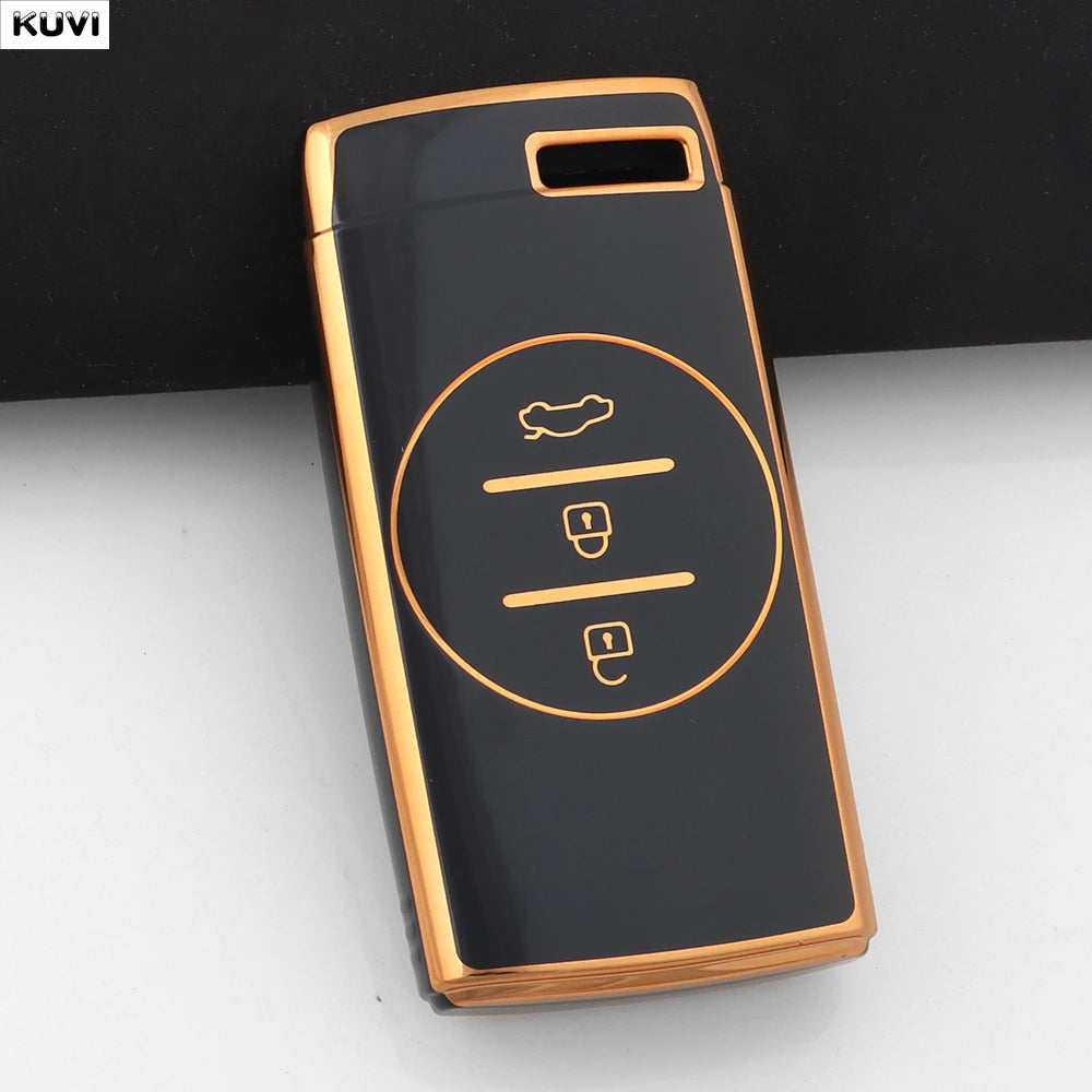 Pink TPU Car Remote Key Case Cover Fob Keychain Shell For Chery Tiggo 7 pro 8 Pro Exeed Tiggo 2 3x Arrizo 5 Pro Gx 5x EQ7 2021