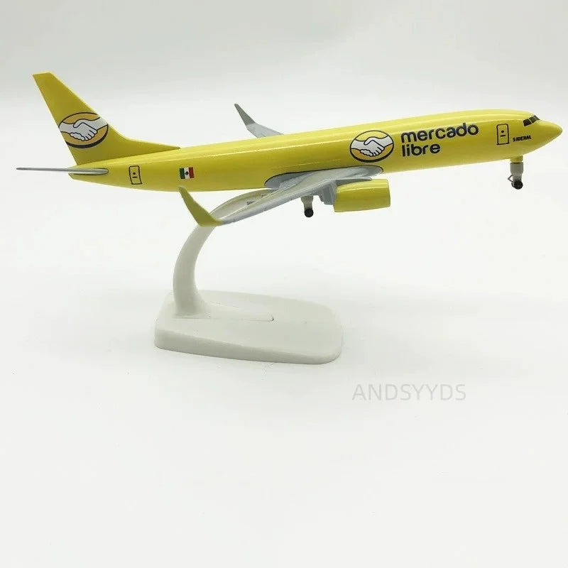 20cm Aircraft Model B737 Mexican mercado libre Airlines toys for children Alloy Metal Aviation adults fun Souvenir Plane Toy