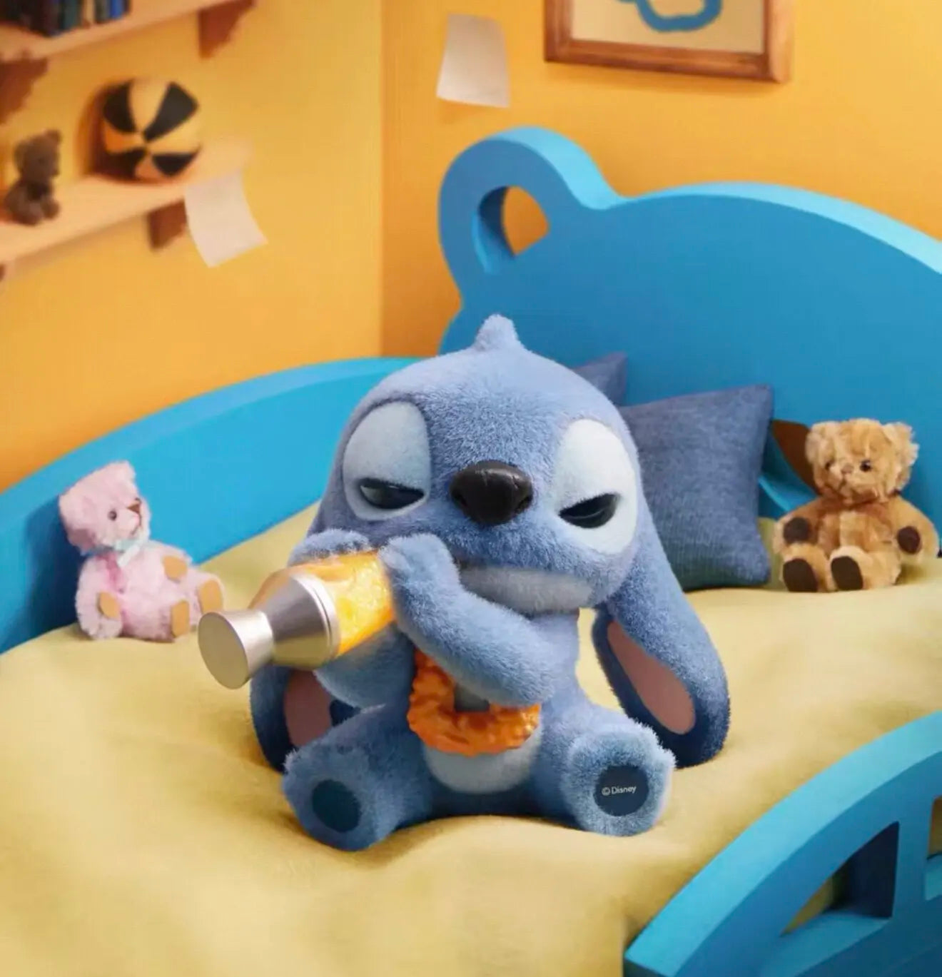 MINISO Stitch Ohana Means Family Series Blind Box Stitch Anime Figures Blindbox Toys Kawaii Desk Decora Model Surprise Box Gifts