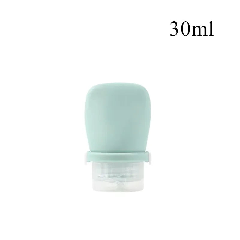 1/2pcs Soft Silicone Travel Bottles Empty Squeeze Tubes For Lotion Leakproof Skin Care Products Container Travel Accessories