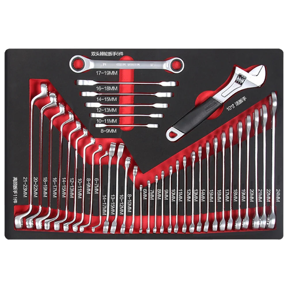 319-Piece  Hand Tool  for Auto Repair Customizable  Car Workshop Tools for Garage Storage
